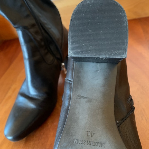 L’Intervalle black leather boots - 41 - Picture 6 of 10